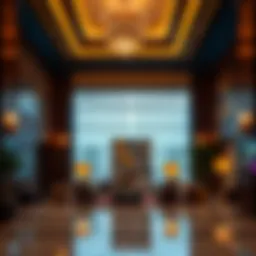 Charming hotel lobby in Deira