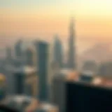 A panoramic view of Dubai's skyline showcasing modern architecture