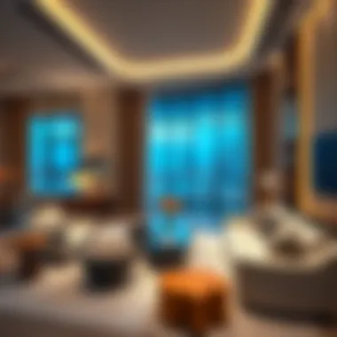 Luxury Living: The Essence of Dubai's Real Estate Inside a luxurious Dubai property highlighting elegant design