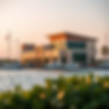 Scenic views from the waterfront near Al Ghubaiba Marine Station