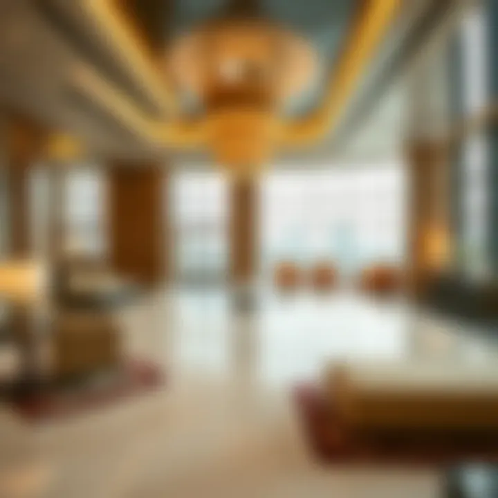 Luxurious Interior Amenities of Al Ittihad Tower Interior amenities and luxurious features of Al Ittihad Tower