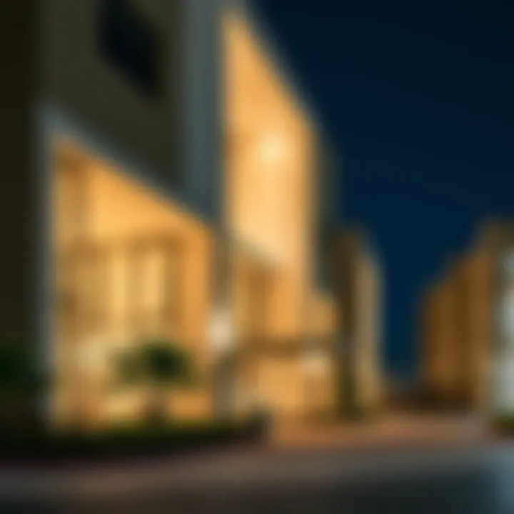 Modern architectural designs reflecting the evolving infrastructure of Al Quoz Camp