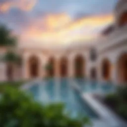 Stunning architectural design of Al Zahia Village