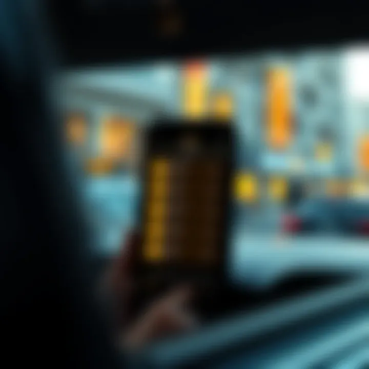 User-Friendly Taxi App Interface A taxi app interface showcasing booking options