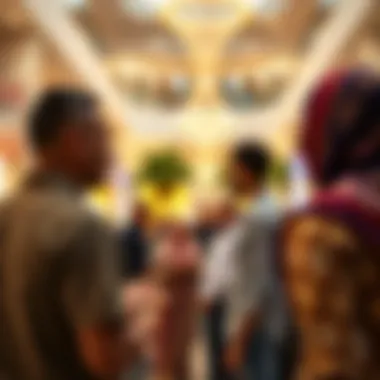 Community Engagement at the Mall Community event at Bin Shabib Mall highlighting its role in local engagement