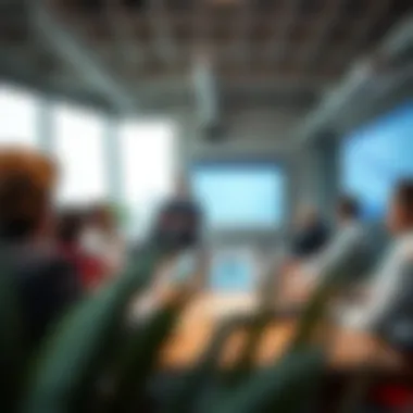 Strategic planning session with stakeholders