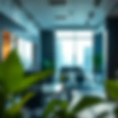 Innovative Workspaces in Business Village Interior workspace highlighting innovative office designs in Business Village