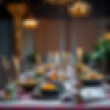 Celebrating Iftar: A Feast of Traditions Traditional Iftar table set with delicacies