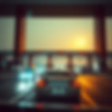 Close-up of a vehicle passing through a Darb toll gate