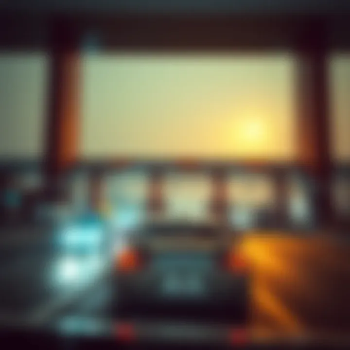 Close-up of a vehicle passing through a Darb toll gate