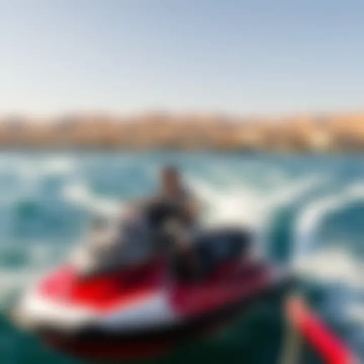 Water Sports Adventures in Dibba Adventure seekers enjoying water sports in Dibba