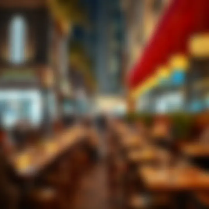 Vibrant dining scene along Jumeirah Street