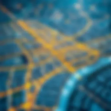 Understanding Dubai's Urban Planning and Infrastructure Urban planning diagram of Dubai illustrating infrastructure