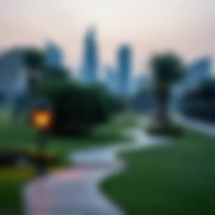 Tranquil parks and recreational areas in Dubai