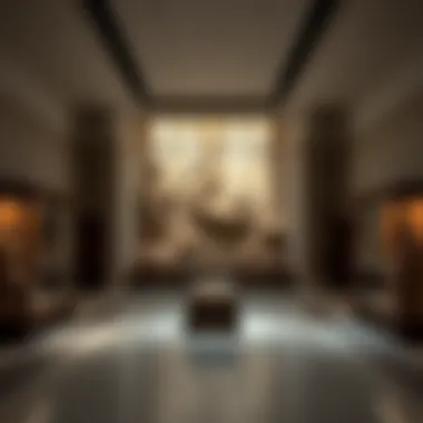 Cultural Heritage Exhibits at Al Shindagha Museum Interior exhibition space highlighting Dubai's cultural heritage