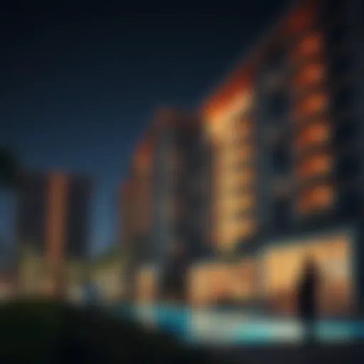 Architectural Elegance of Al Wasl Apartments Modern architectural design of Al Wasl Apartments