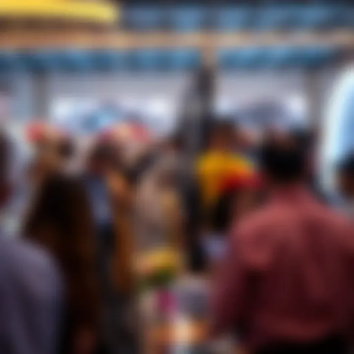 Diverse Real Estate at Dubai Auctions A vibrant auction event showing diverse real estate listings