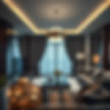 Interior Design by Azizi Developers A luxurious apartment interior designed by Azizi Developers.