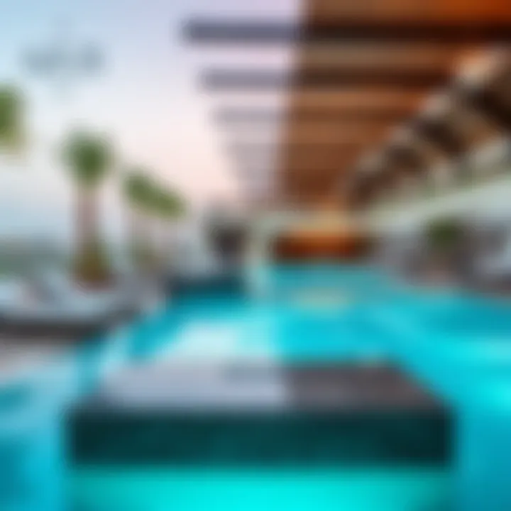 Luxurious amenities within Azizi Riviera