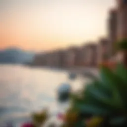 Panoramic view of Azizi Riviera waterfront