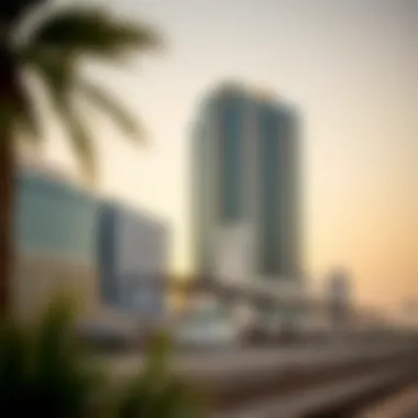 Surrounding real estate developments near بني ياس Metro Station