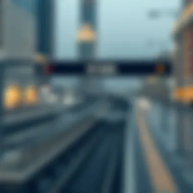 Strategic Location of Al Safa Metro Map highlighting Al Safa Metro Station and nearby amenities