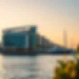 Stunning waterfront view of Bluewaters