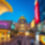 A vibrant view of City Centre Deira showcasing its architecture and shopping areas