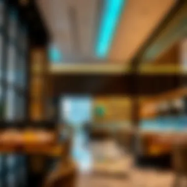 Interior view of Desco at the Mall of Emirates