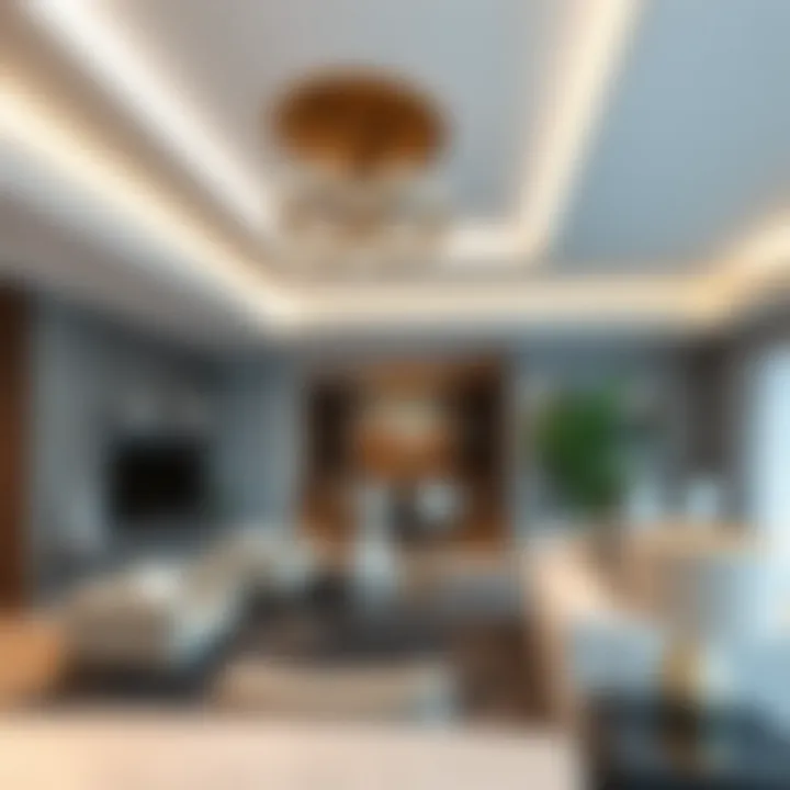 Modern interior design features in Dubai Dunes properties