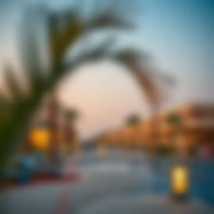 Vibrant community life in Dubai Dunes with recreational amenities