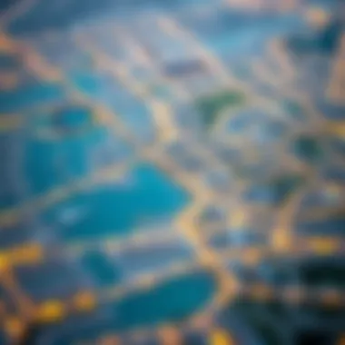 Key Districts in Dubai Detailed map of Dubai highlighting key districts