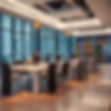 The Future of Collaborative Workspaces Collaborative workspace reflecting new workplace models