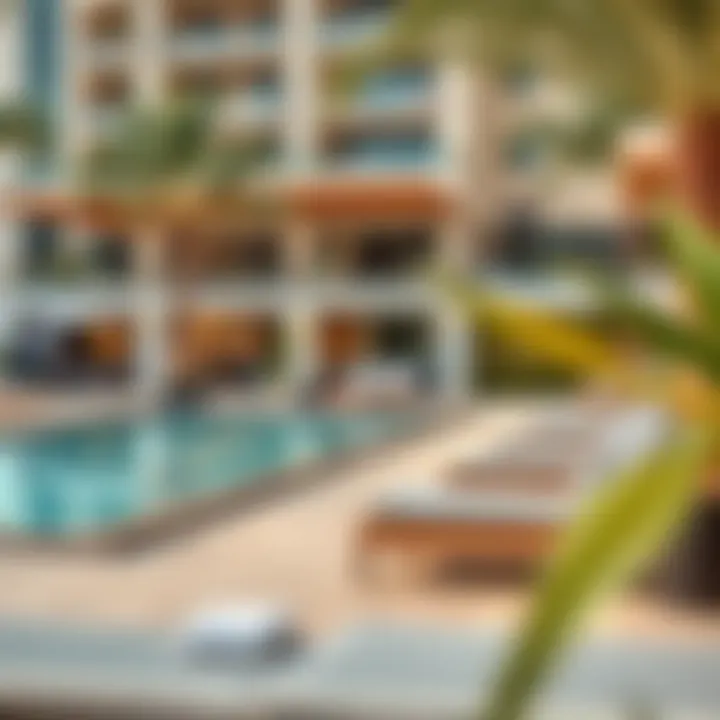 Community amenities available to residents of Dubai Wharf Apartments