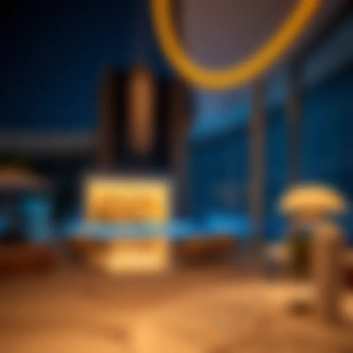 Luxury Living Reflected in Dubai's Real Estate Reflection of modern luxury living in Dubai real estate