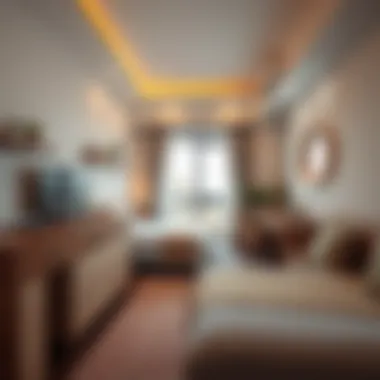 Amenities available in family accommodation near ADCB