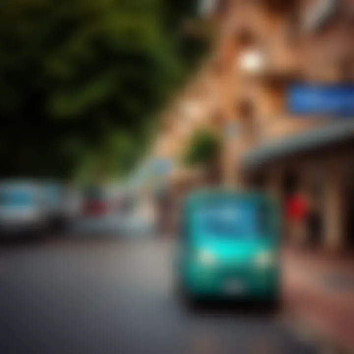 Community environment around ADCB Metro Station