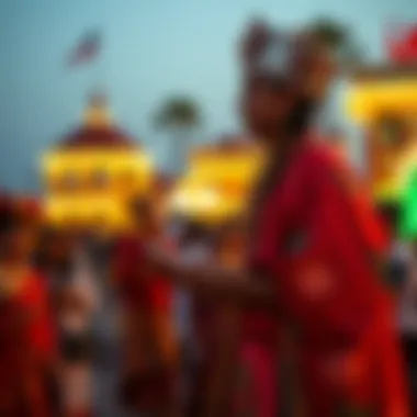 Cultural Performances and Experiences Visitors experiencing cultural performances at Global Village