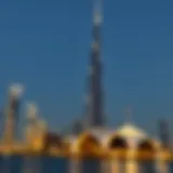 Stunning skyline of Dubai showcasing luxury properties