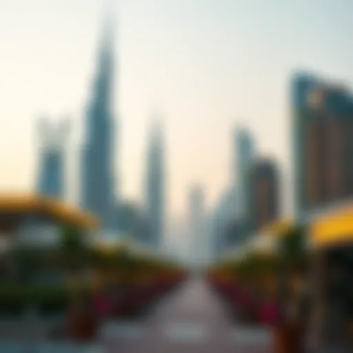 Stunning skyline of Dubai showcasing modern architecture