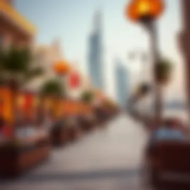 Vibrant Lifestyle in JBR Vibrant lifestyle and amenities in JBR