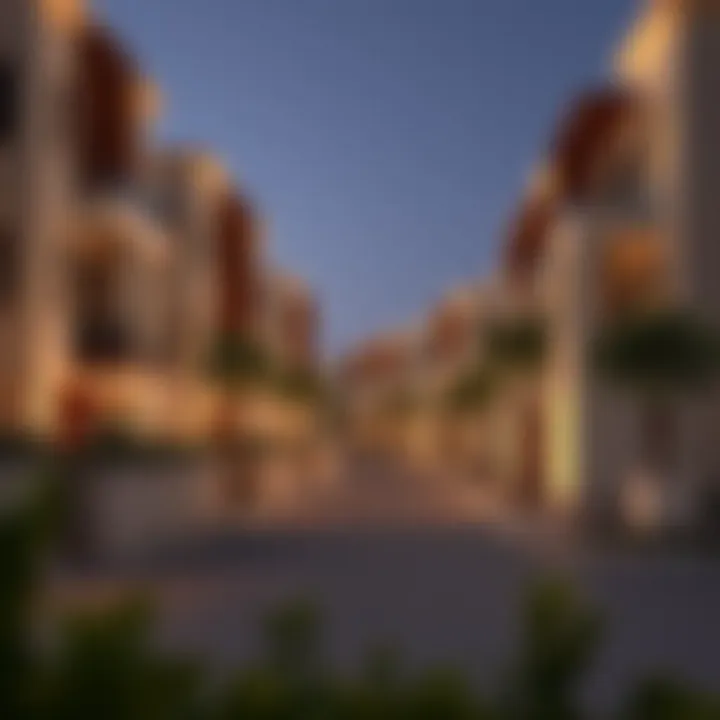 Diverse Housing Options in Jebel Ali Stylish residential units in Jebel Ali depicting the diversity of housing options available