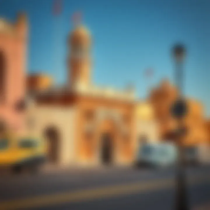 Historical landmarks near Khaleej Al Arabi Street