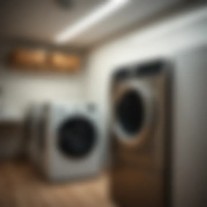 Modern laundry facility in Damac Hills 2