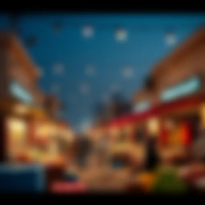 Vibrant Community Market in Mamzar Vibrant community market in Mamzar