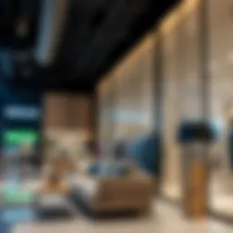 Contemporary interior design of Matalan store