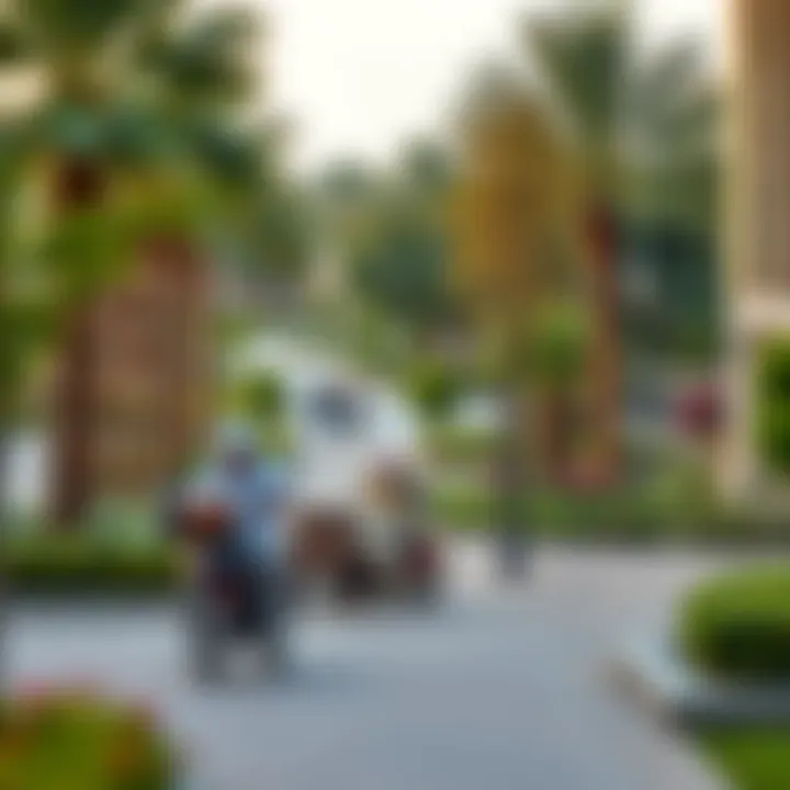 Community Vibes Around Mazaya 28 Vibrant community atmosphere surrounding Mazaya 28 with parks and recreational spaces