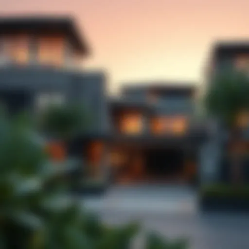 Luxurious Residential Architecture Luxurious residential architecture in MBR City District One