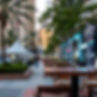 Local amenities in Pan Emirates Al Barsha including parks and shopping areas