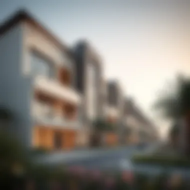 Luxury residential properties in Pan Emirates Al Barsha highlighting modern architecture